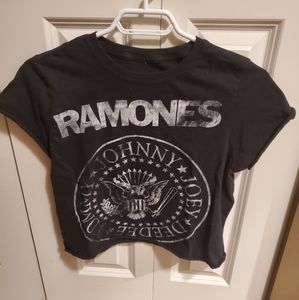 **SOLD!!!!- DO NOT BUY** Ramones Cropped Tee